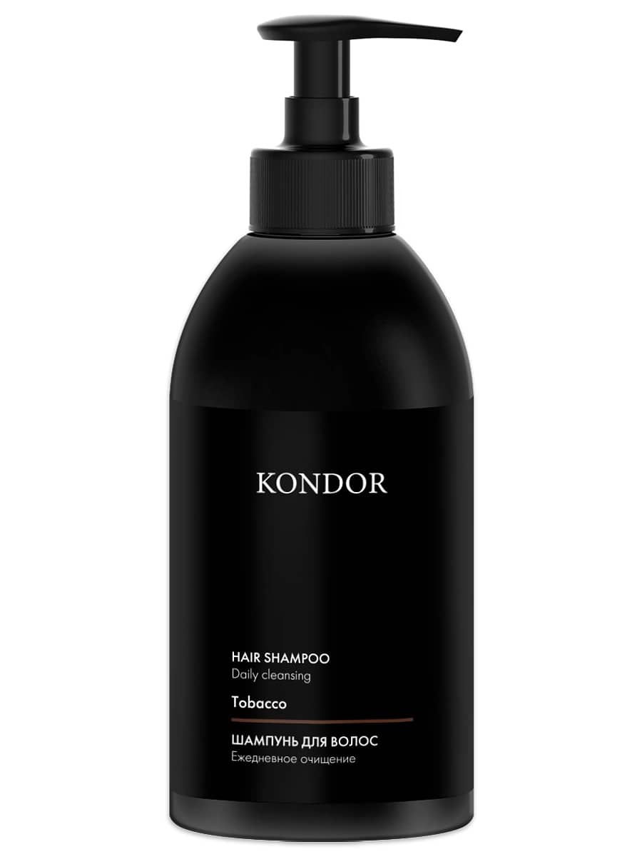 Kondor Шампунь для ежедневного ухода «Табак» Daily Cleansing Hair Shampoo 300 мл