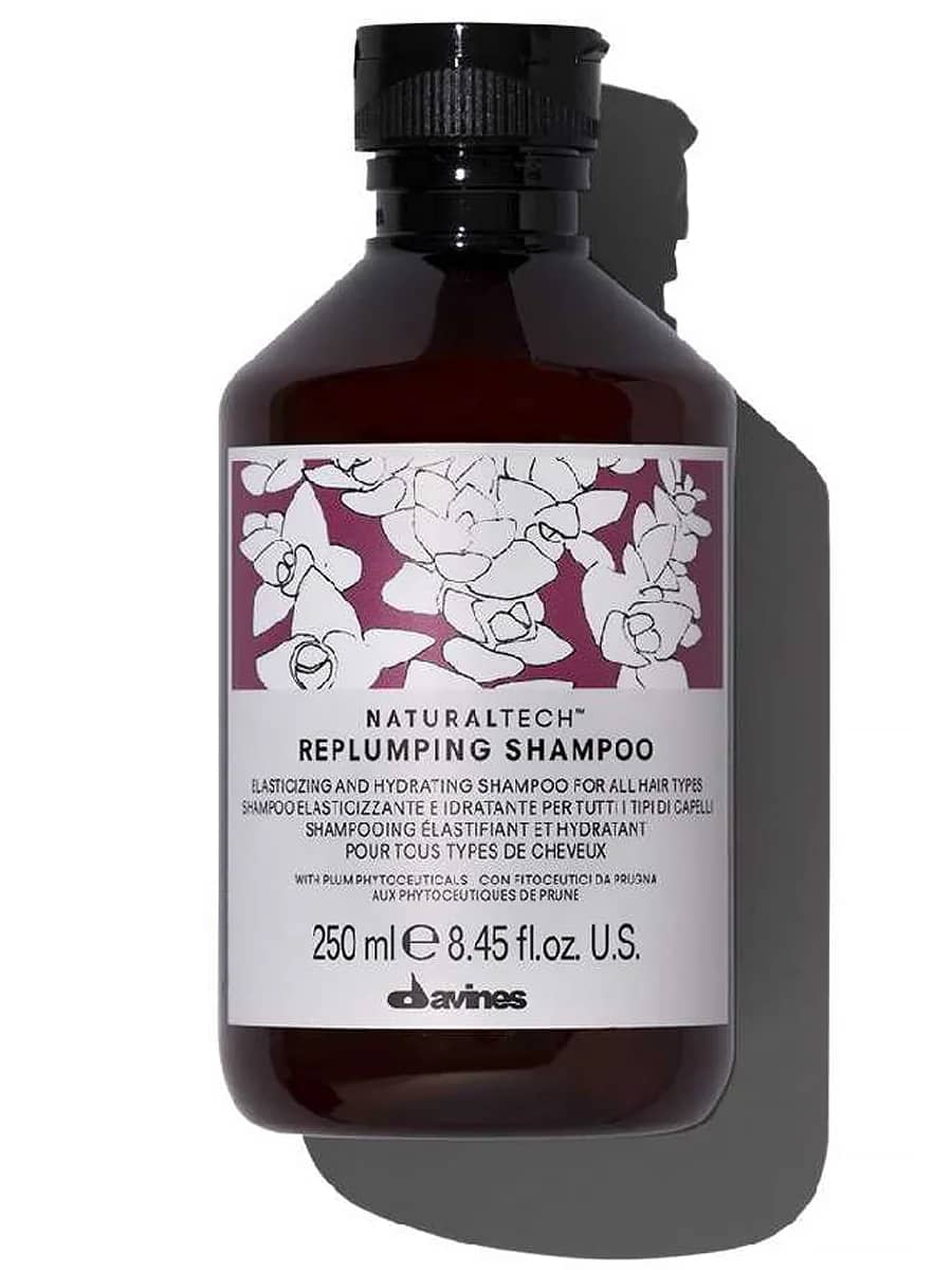 Davines Уплотняющий шампунь для глубокого увлажнения и объема волос Naturaltech Replumping Shampoo 250 мл