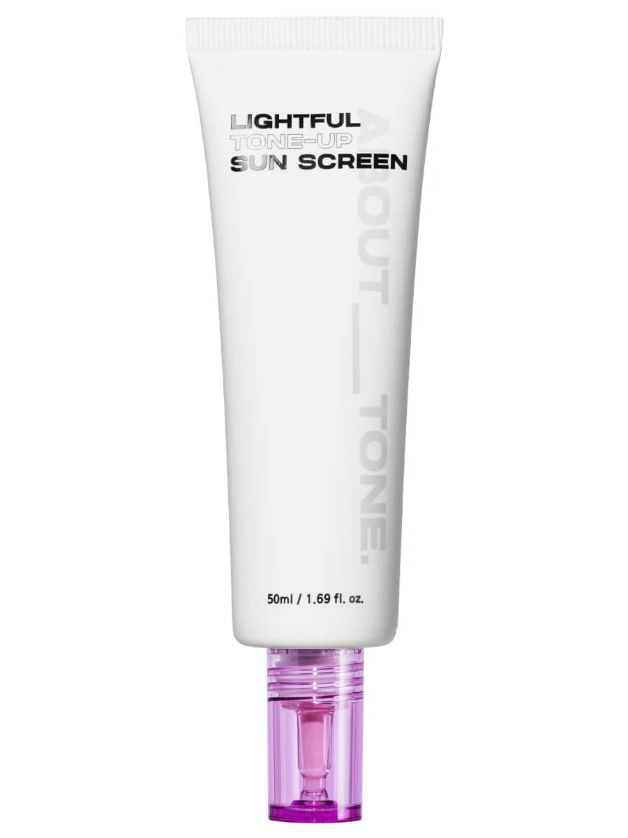 About Tone Легкий освежающий солнцезащитный крем SPF50 Lightful Tone-Up Sun Screen 50 мл