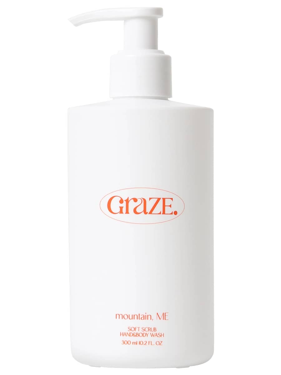 Graze Point Парфюмированный пилинг-гель для мытья рук и тела Mountain ME Soft Scrub Hand&Body Wash 300 мл