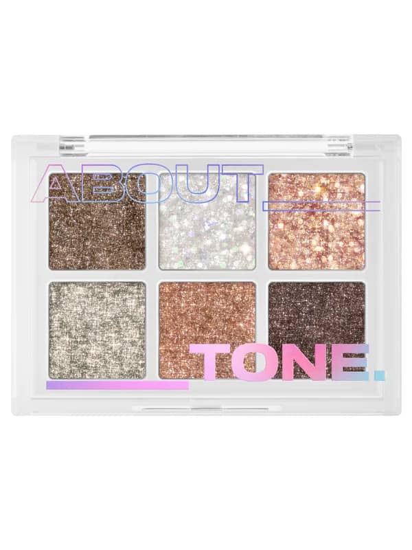 About Tone Палетка сверкающих теней для век OH:MY Glitter Pop – 01 Oh:Stunner 3.3 гр