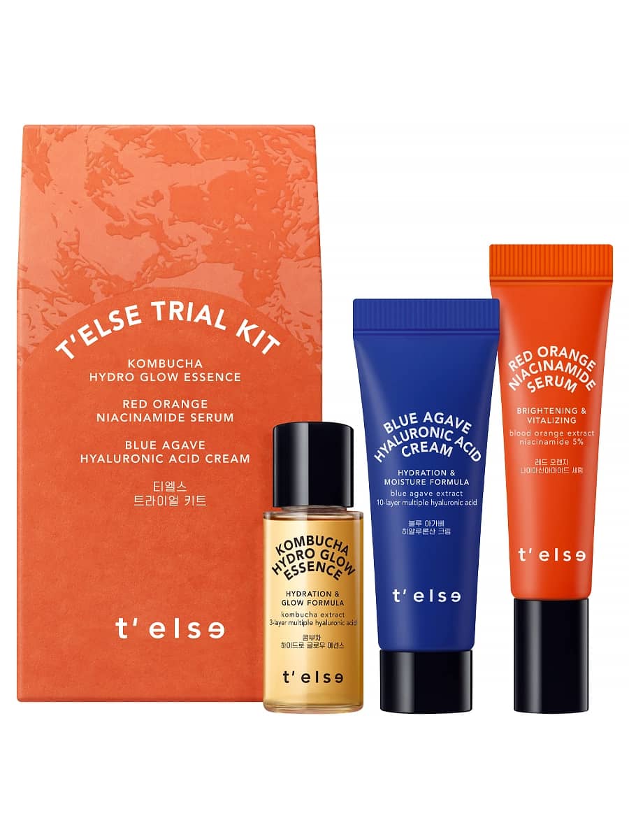 T'else Набор миниатюр: эссенция + сыворотка + крем Trial Kit 8+5+10 мл