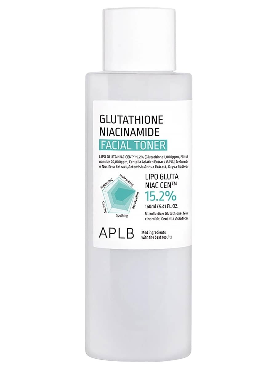 APLB Осветляющий тонер с глутатионом и ниацинамидом Glutathione Niacinamide Facial Toner 160 мл