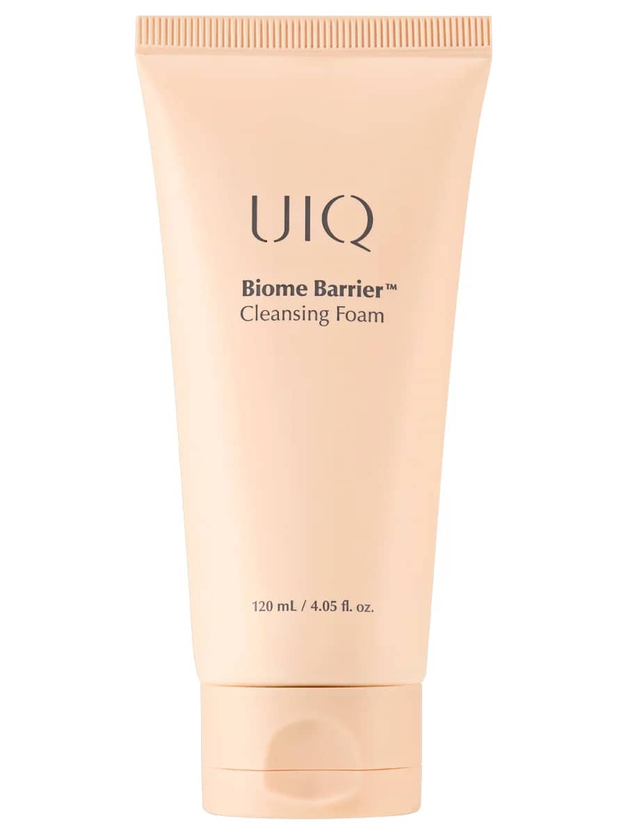 UIQ Слабокислотная очищающая пенка с постбиотиками Biome Barrier Cleansing Foam 120 мл