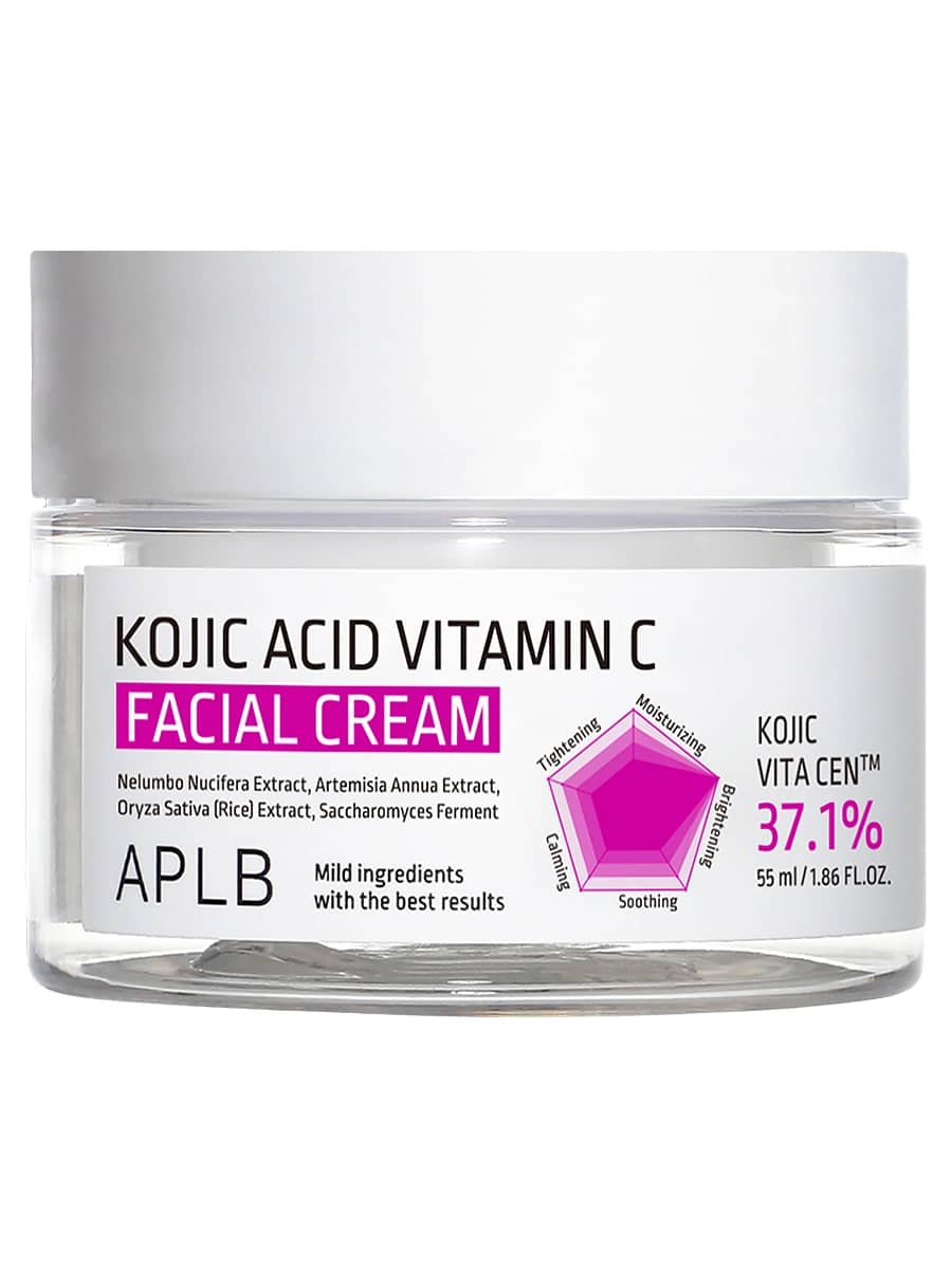 APLB Осветляющий крем с койевой кислотой и витамином С Kojic Acid Vitamin C Facial Cream 55 мл