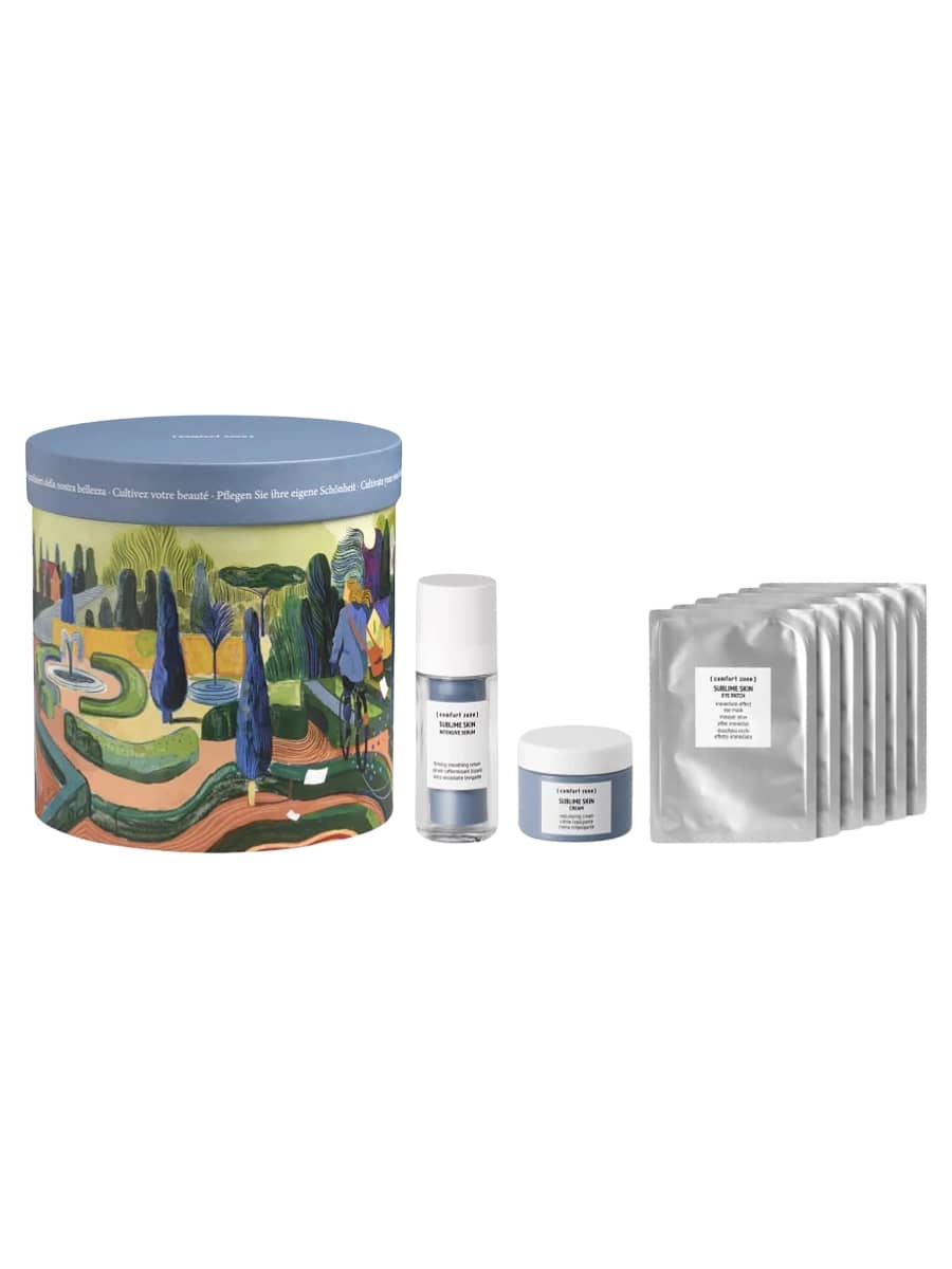 Comfort Zone Набор «Итальянский сад»: сыворотка + крем + патчи для глаз Sublime Skin Italian Garden Kit 30+60 мл+6 шт