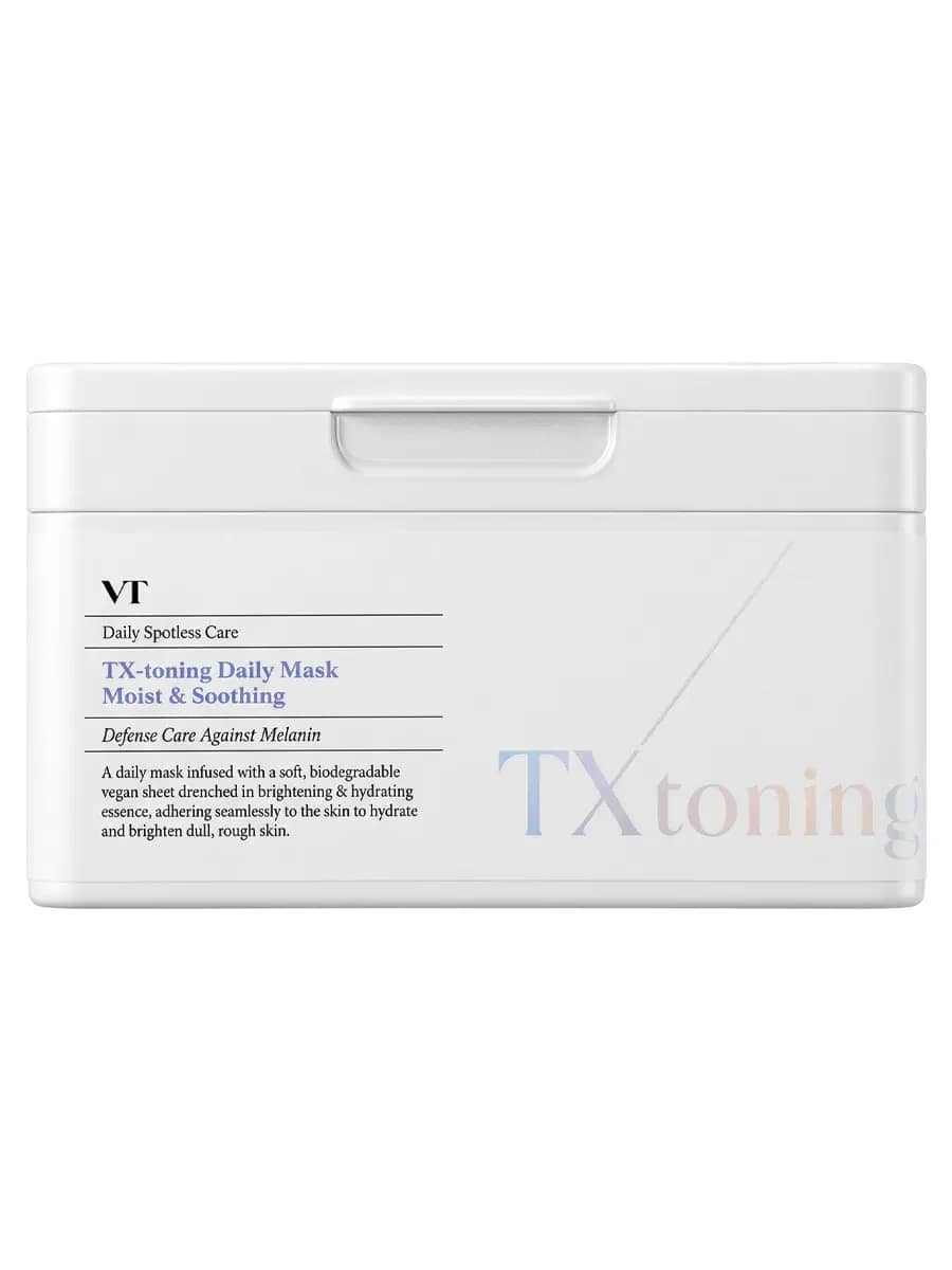 VT Cosmetics Осветляющие тканевые маски против пигментации TX-Toning Daily Mask 30 шт