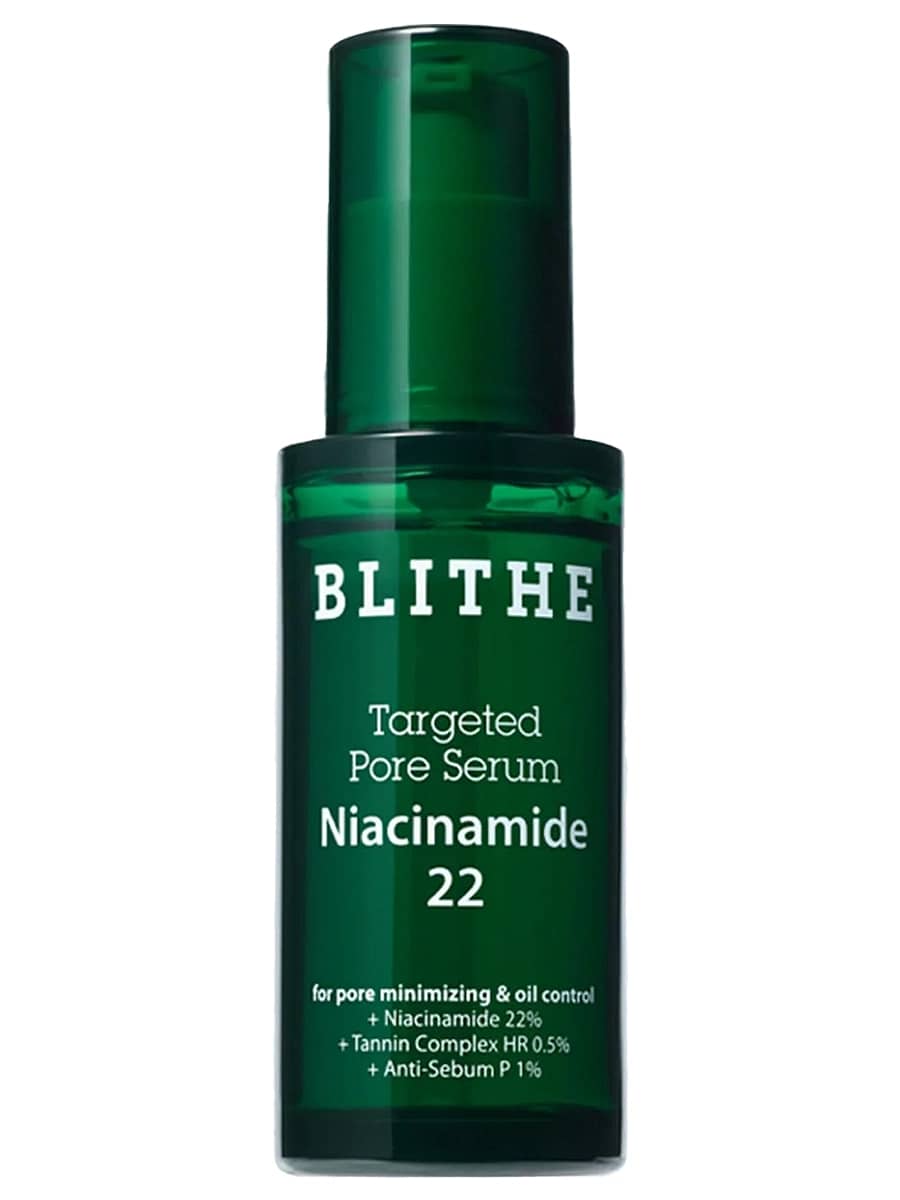 Blithe Себорегулирующая сыворотка с 22% ниацинамида для сужения пор Targeted Pore Serum Niacinamide 22 30 мл