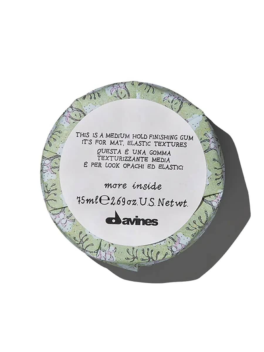 Davines Пластичный гель-воск с матовым эффектом для стильного стайлинга More Inside Medium Hold Finishing Gum 75 мл