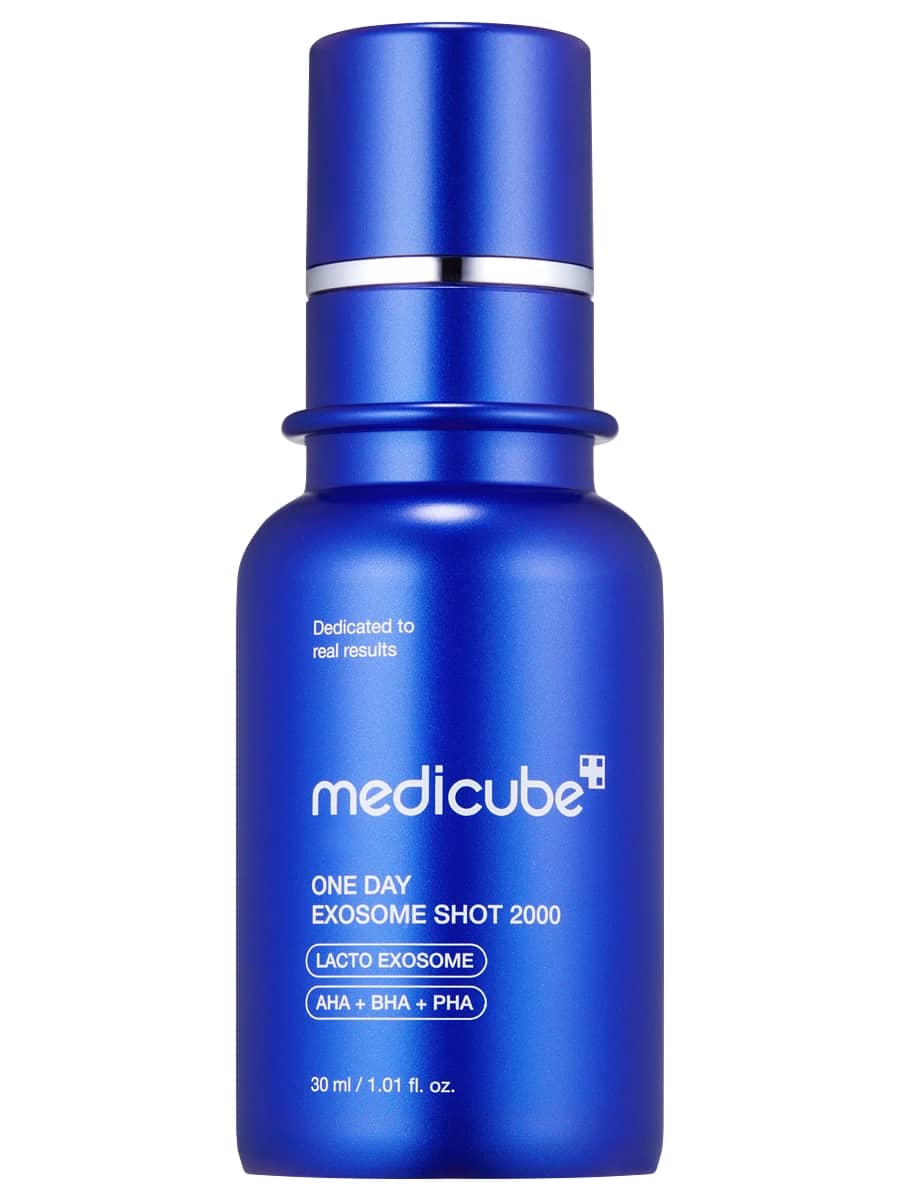 Medicube Сыворотка-бустер с экзосомами и спикулами для сужения пор One-Day Exosome Shot Pore Ampoule 2000 30 мл