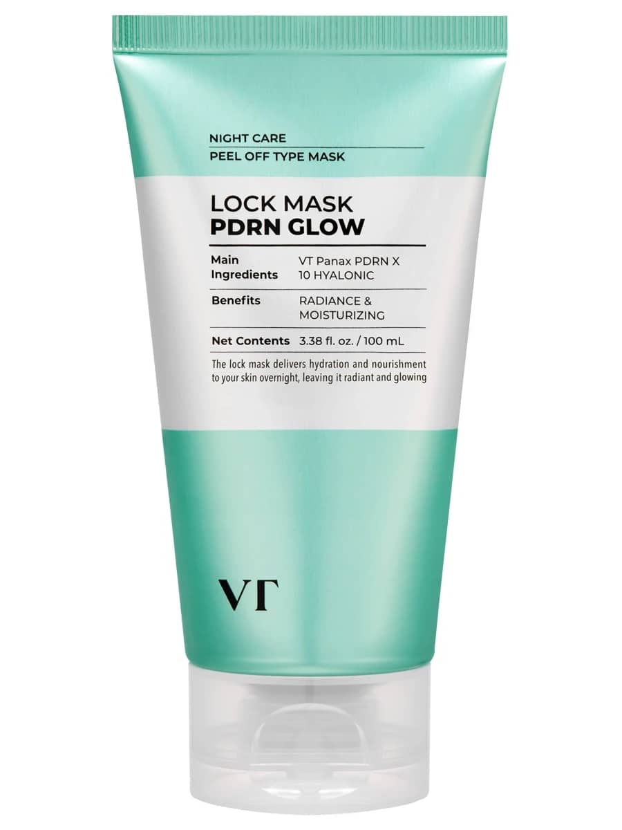 VT Cosmetics Ночная маска-пленка с ПДРН для глубокого увлажнения и сияния кожи PDRN Glow Lock Mask 100 мл