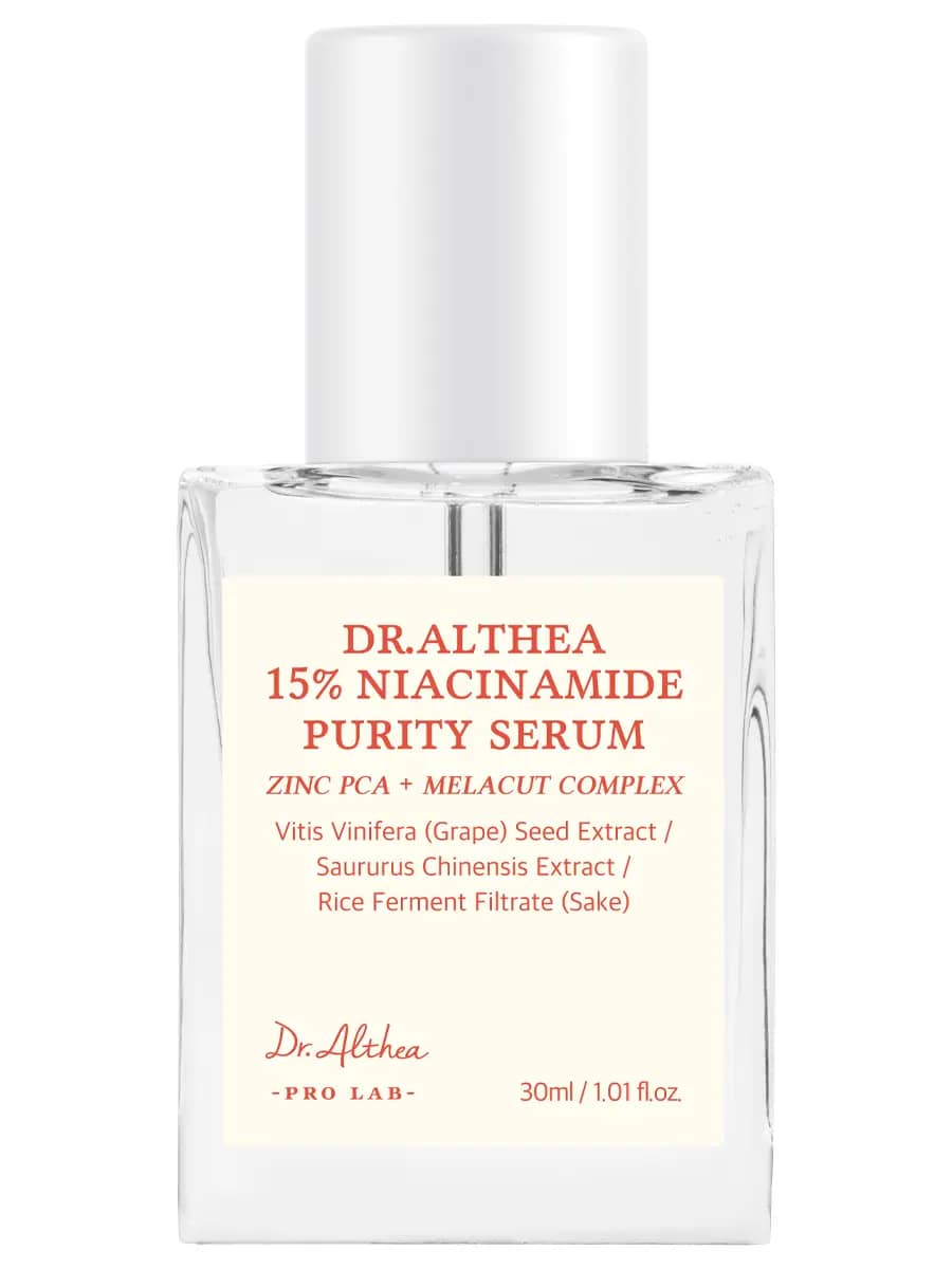 Dr. Althea Себорегулирующая сыворотка с 15% ниацинамида и цинком 15% Niacinamide Purity Serum 30 мл