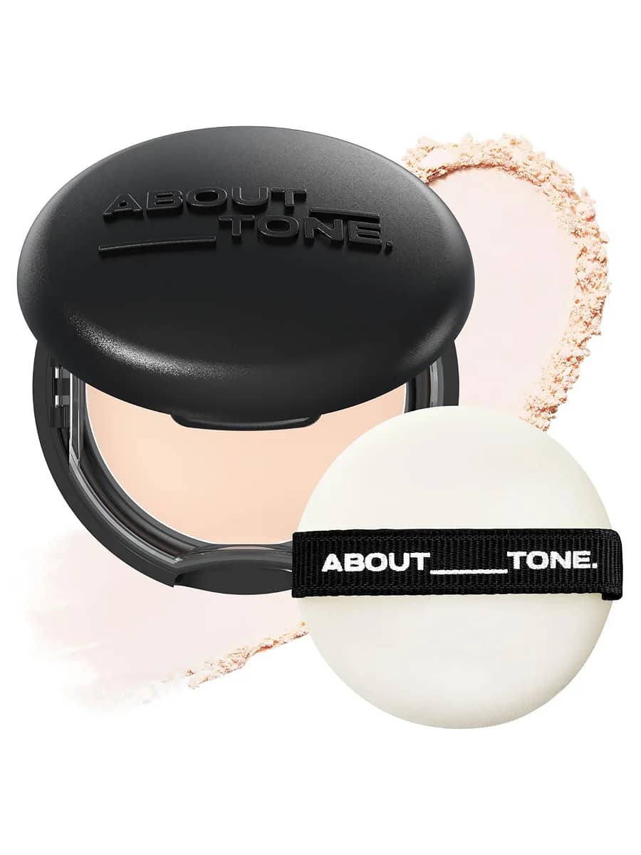 About Tone Матирующая пудра c эффектом «фотошопа» – фарфоровый Blur Powder Pact – 01 Fair 9 гр