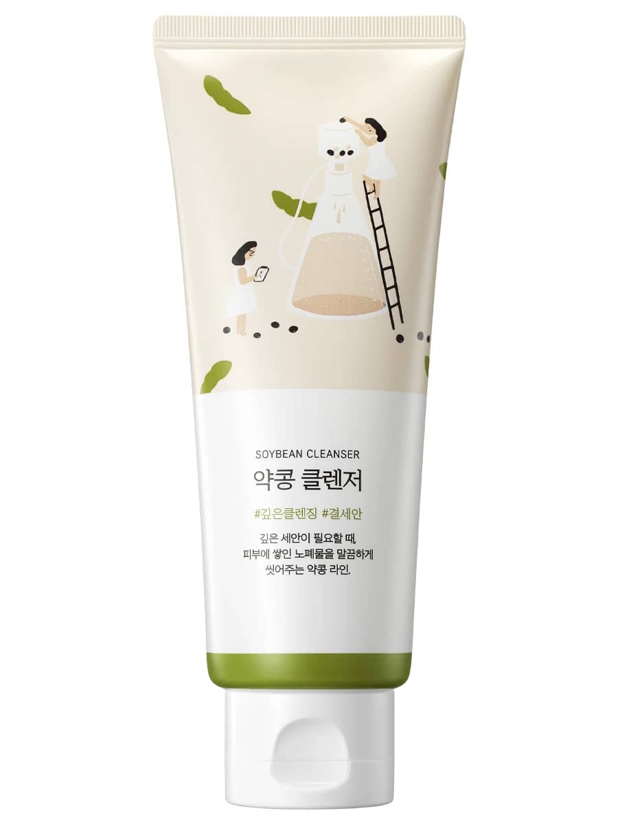 Round Lab Питательная пенка-скраб на основе соевых бобов Soybean Cleanser 150 мл