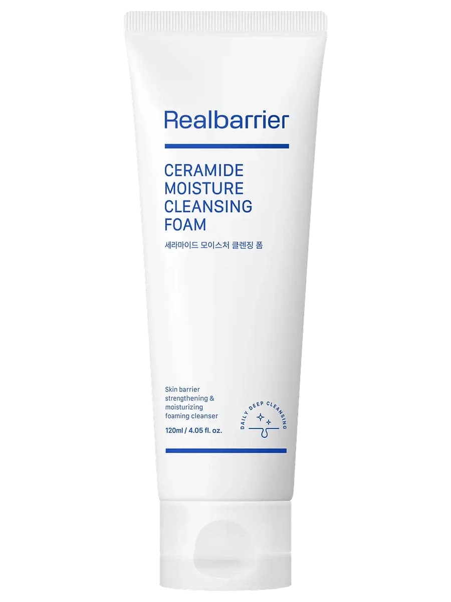 Real Barrier Кремовая очищающая пенка c керамидами Ceramide Moisture Cleansing Foam 120 мл
