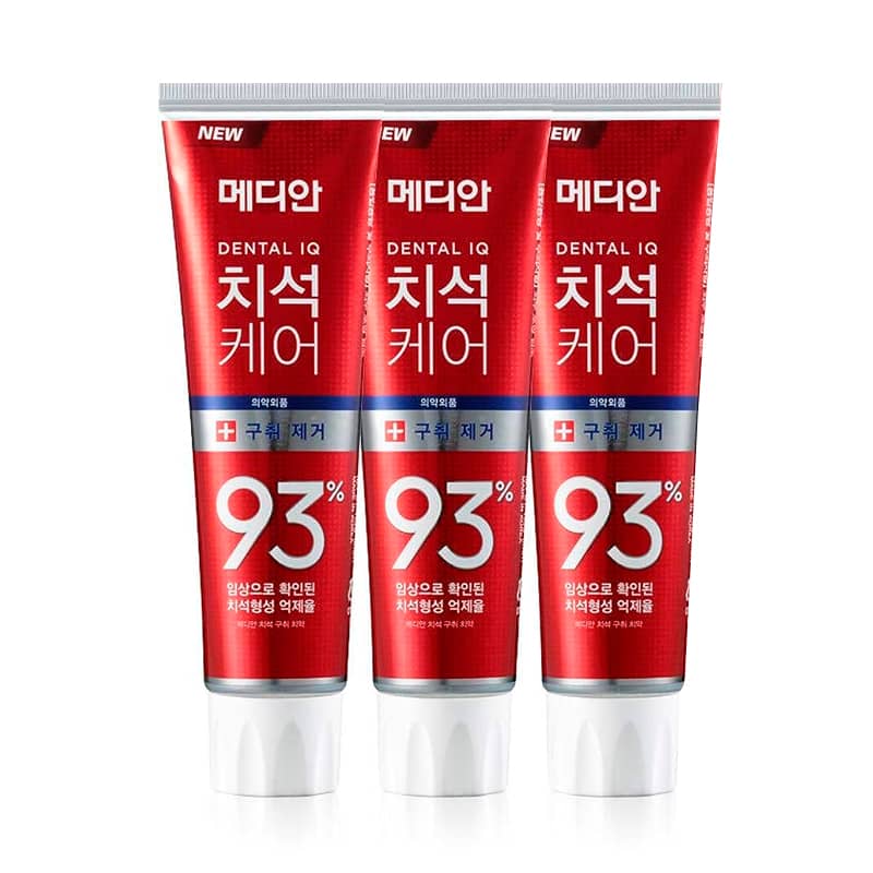 Median Освежающая зубная паста для удаления зубного камня Tartar Protection Fresh Breath 120 гр х 3 шт