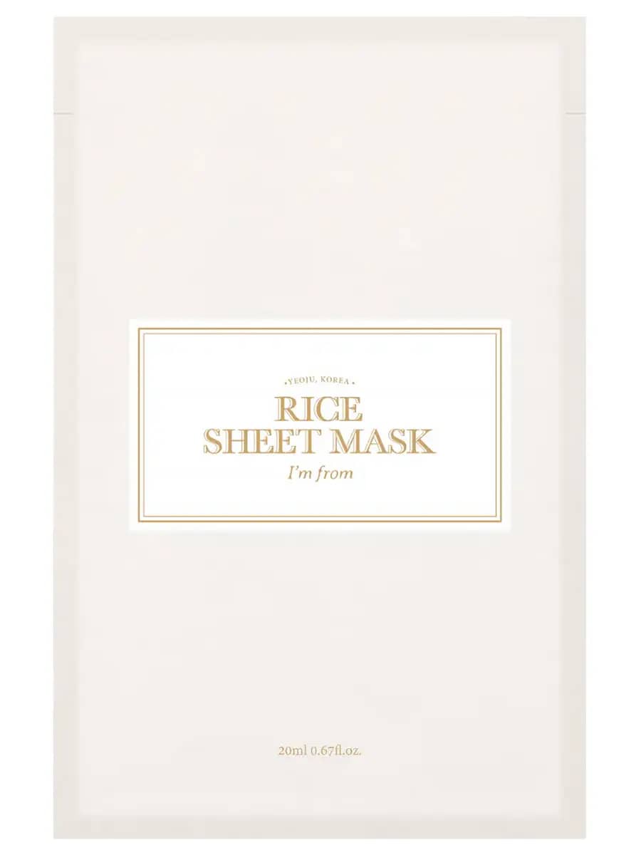 I'm from Питательная тканевая маска с экстрактом риса гоами Rice Sheet Mask 20 мл