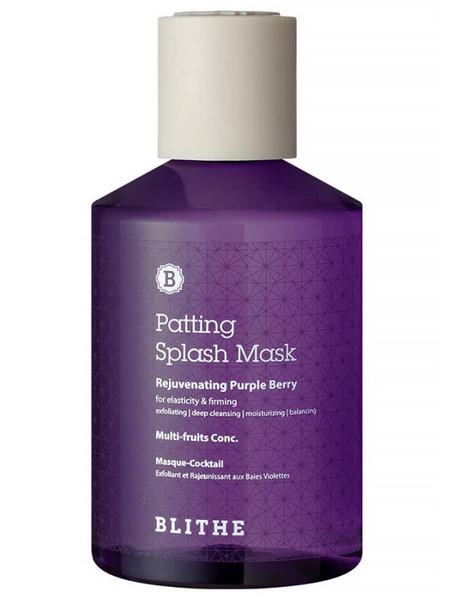 Blithe Омолаживающая сплэш-маска с ягодным комплексом Rejuvenating Purple Berry Patting Splash Mask 150 мл