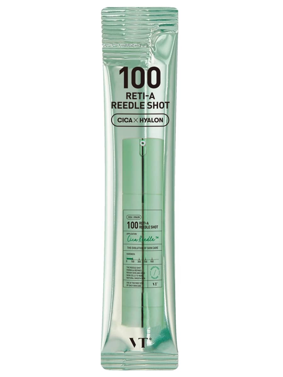 VT Cosmetics Бустер-сыворотка с микроиглами и ретинолом Reti-A Reedle Shot 100 2 мл х 10 шт