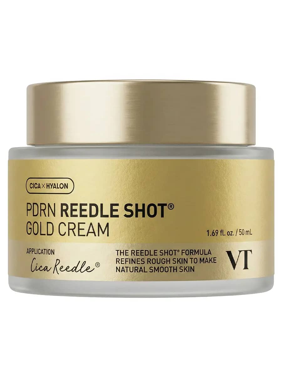 VT Cosmetics Антивозрастной крем с ПДРН и золотом PDRN Reedle Shot Gold Cream 50 мл