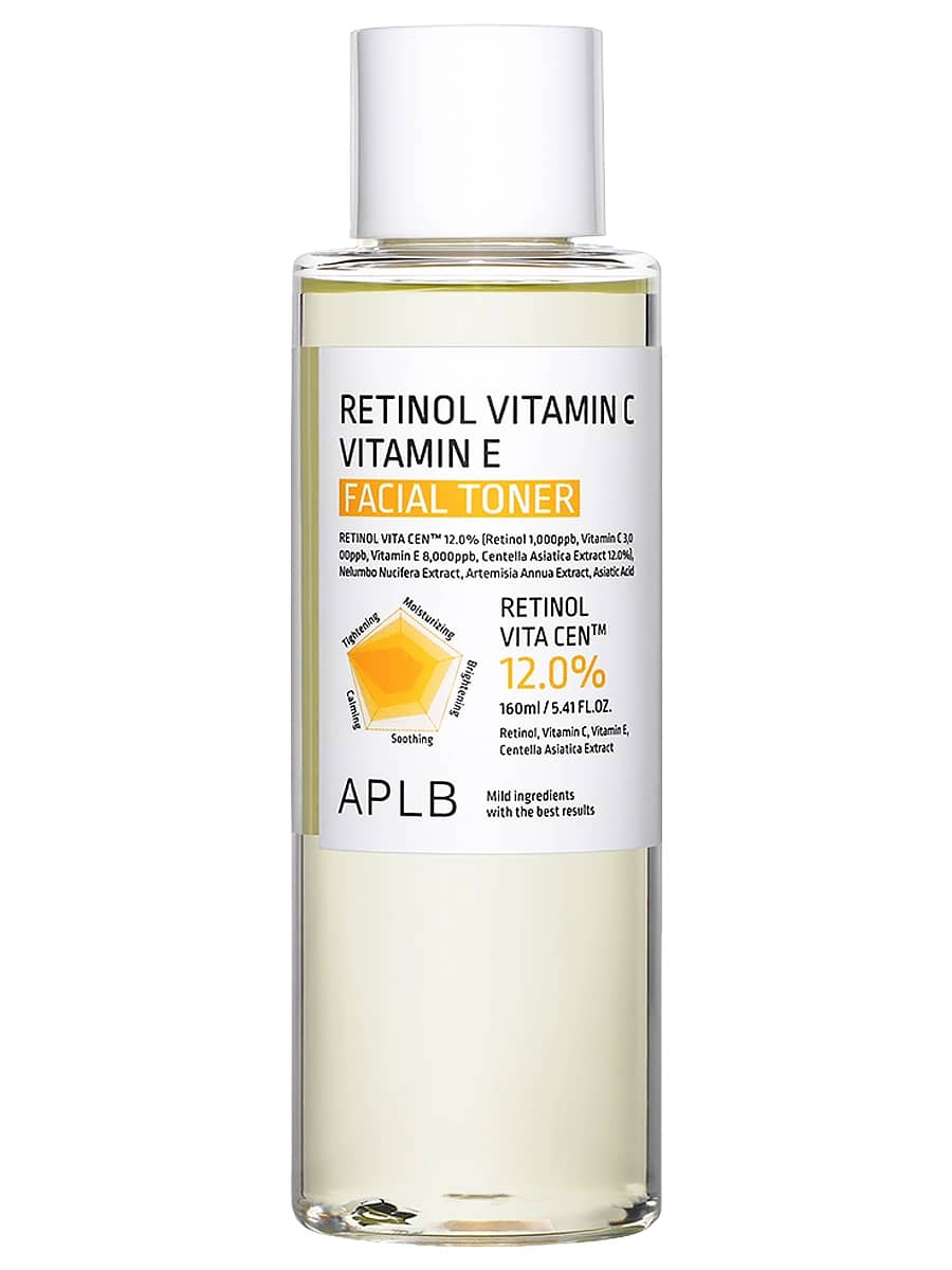 APLB Укрепляющий тонер с ретинолом и витаминами Retinol Vitamin C Vitamin E Facial Toner 160 мл