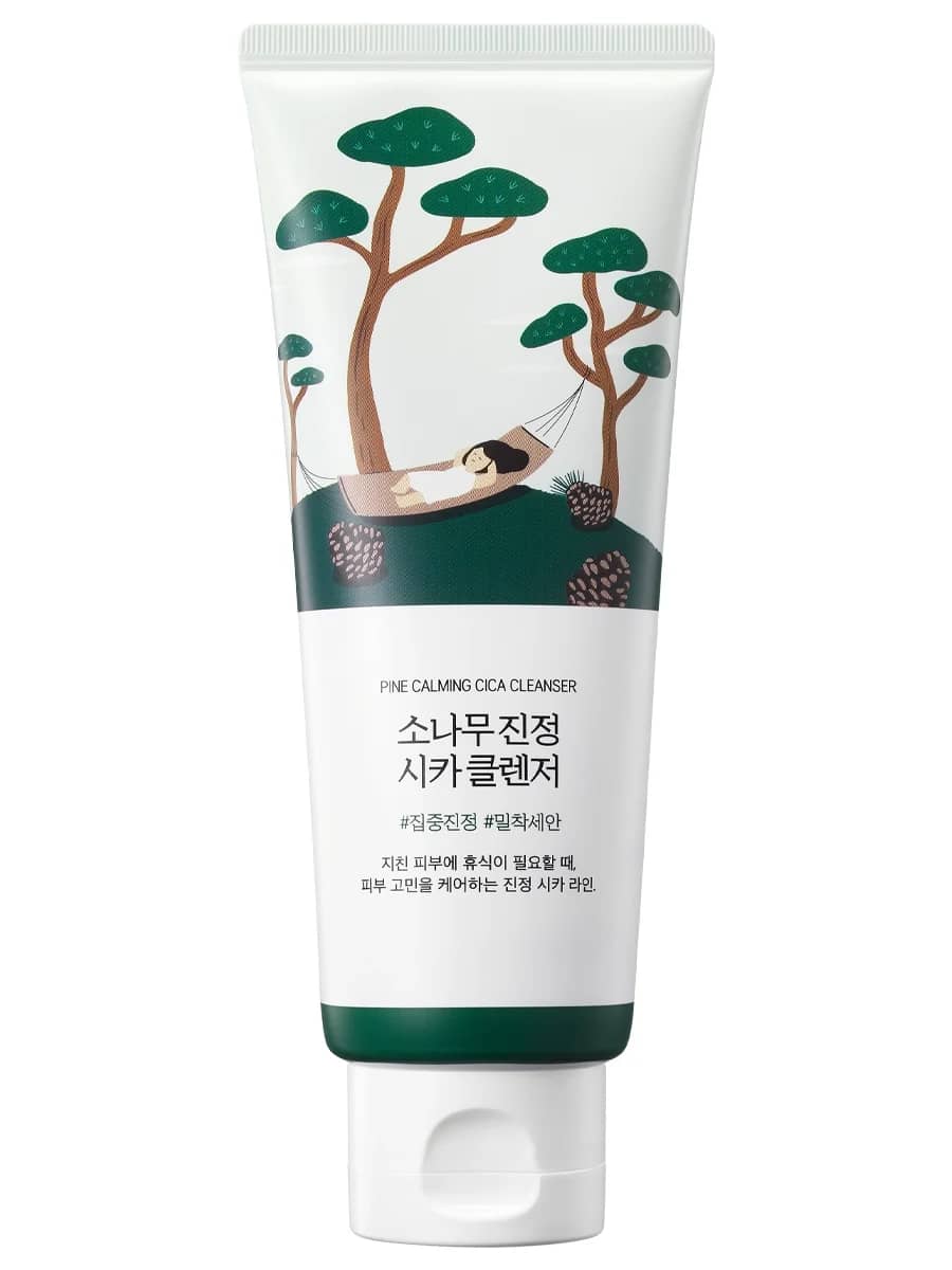 Round Lab Очищающая пенка с экстрактом сосны и центеллы Pine Calming Cica Cleanser 150 мл