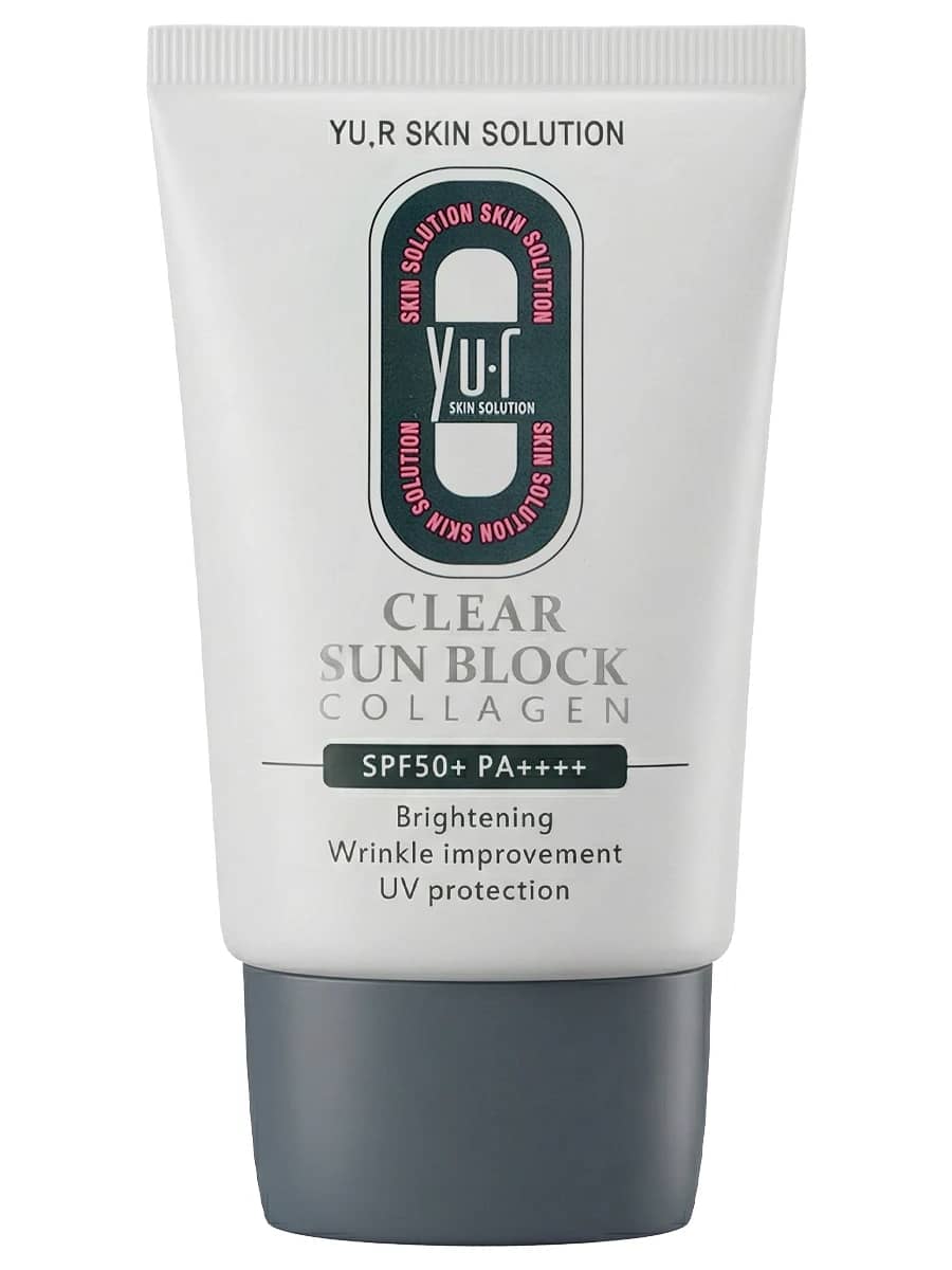 Yur Skin Solution Солнцезащитный крем SPF 50 Collagen Clear Sun Block 30 мл
