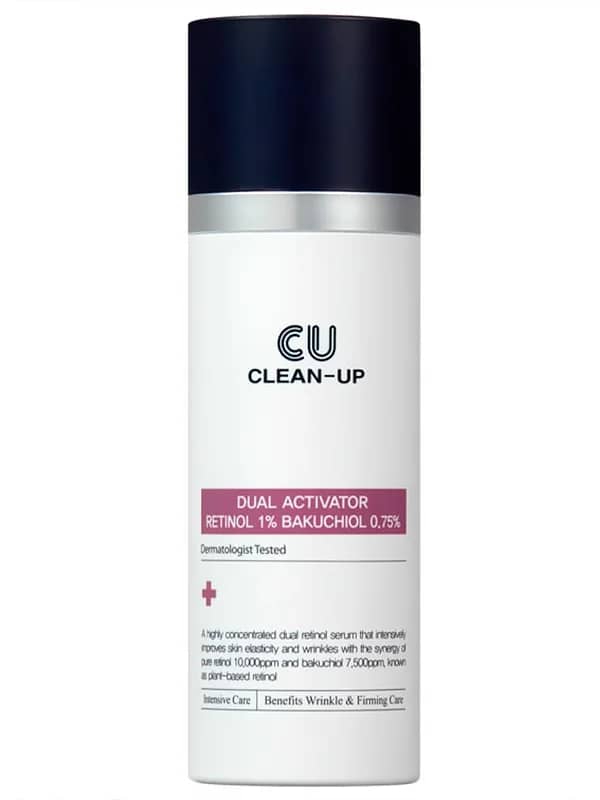 CU Skin Концентрированная сыворотка с ретинолом 1% и бакучиолом 0,75% Clean-Up Dual Activator 30 мл