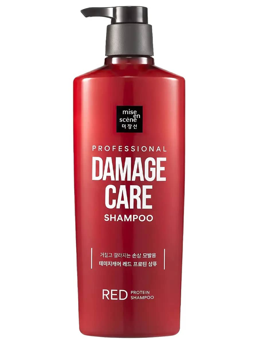 Mise En Scene Восстанавливающий шампунь с протеинами и аминокислотами Professional Damage Care Shampoo 680 мл