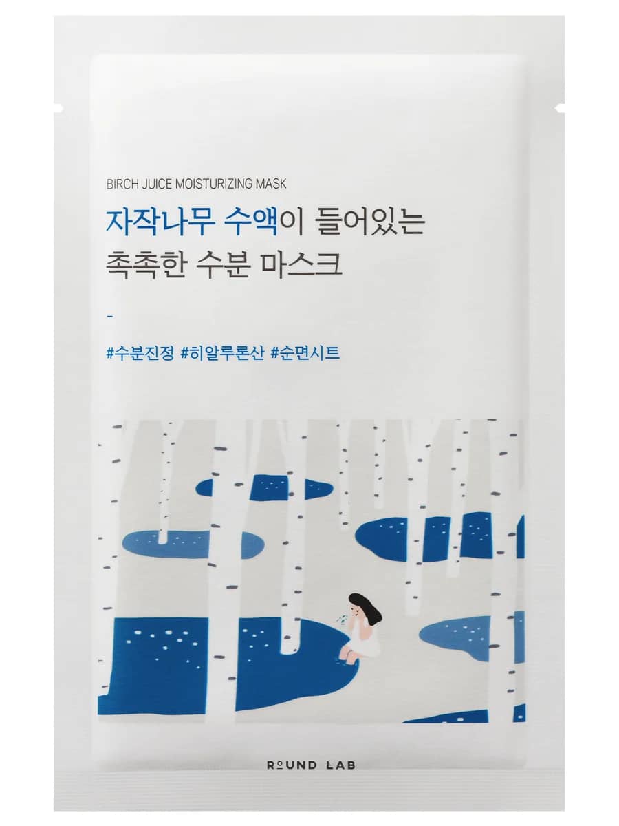 Round Lab Увлажняющая маска с березовым соком Birch Juice Moisturizing Mask 25 мл
