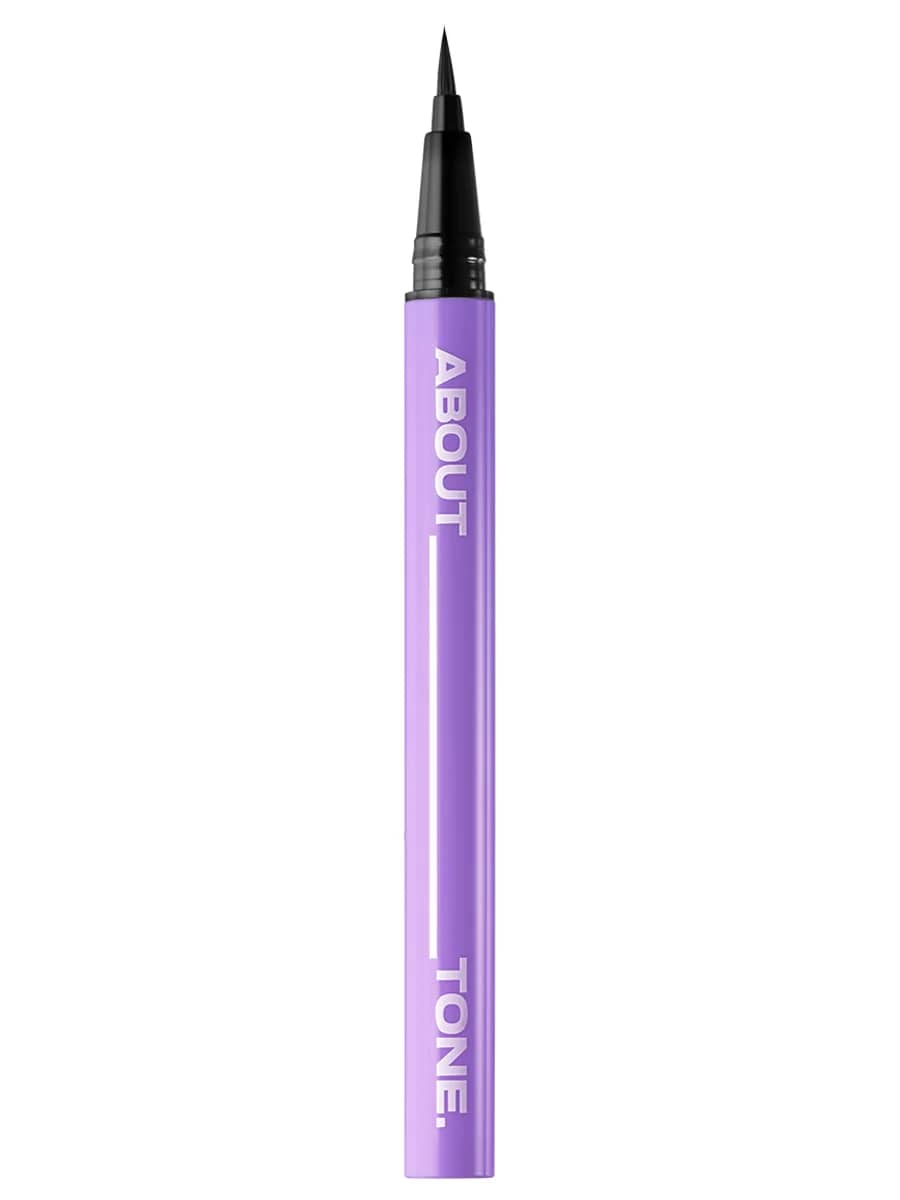 About Tone Водостойкая подводка для глаз – черный Stand Out Pen Eyeliner – 01 Black 0.5 гр