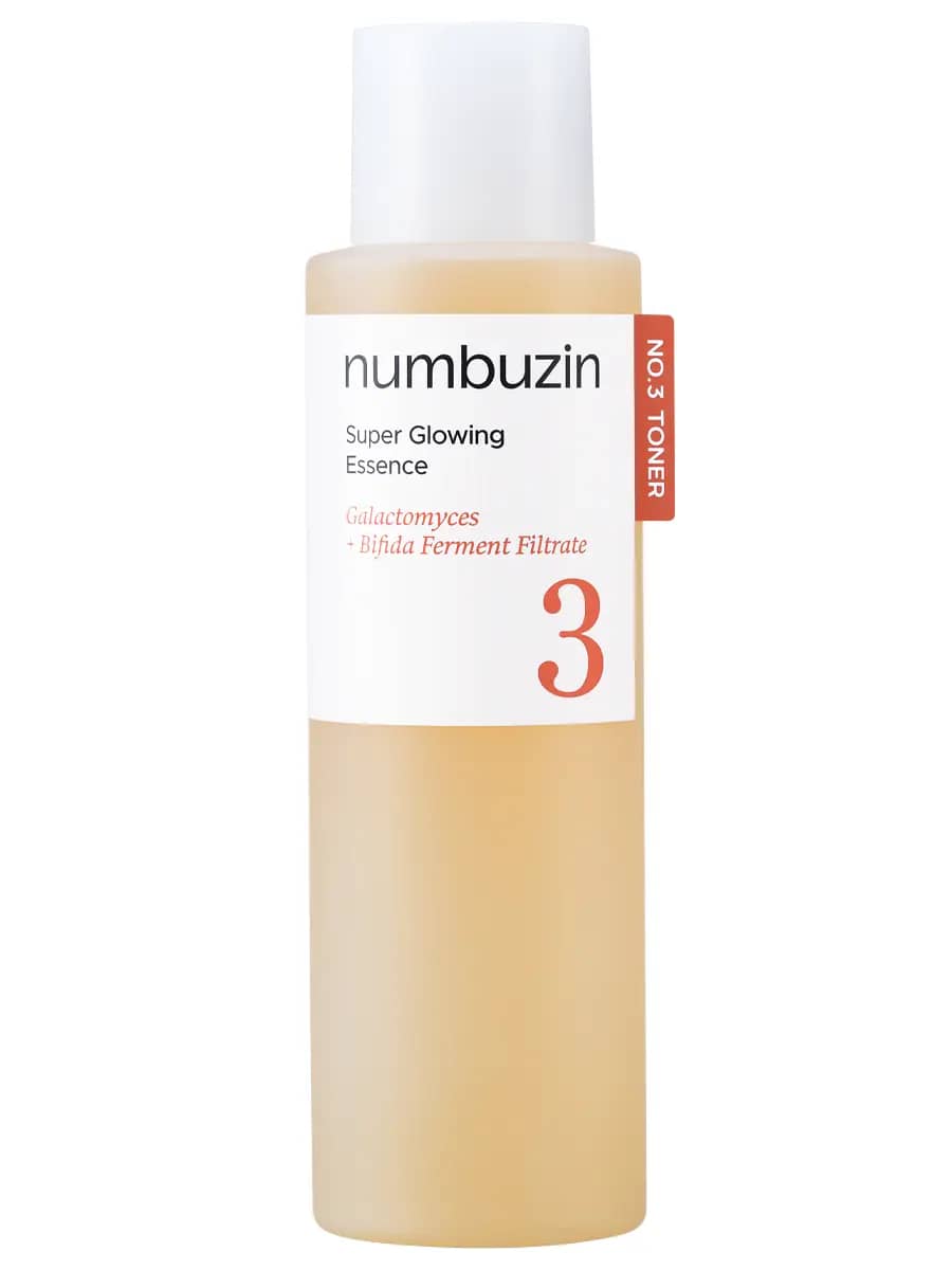 Numbuzin Выравнивающий тонер-эссенция для сияния кожи No.3 Super Glowing Essence Toner 200 мл