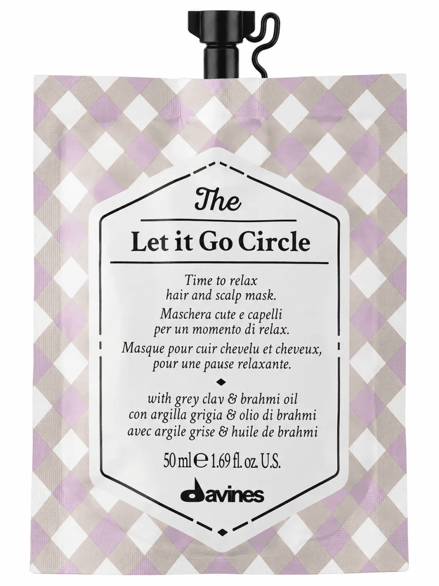 Davines Восстанавливающая маска для волос и кожи головы The Let It Go Circle 50 мл
