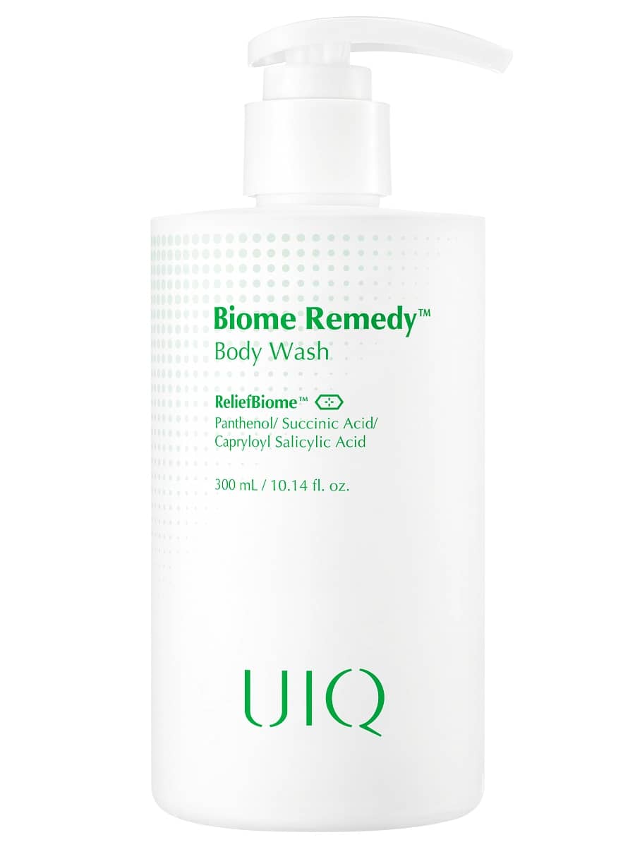 UIQ Мягкий обновляющий гель для душа с постбиотиками и LHA-кислотой Biome Remedy Body Wash 300 мл