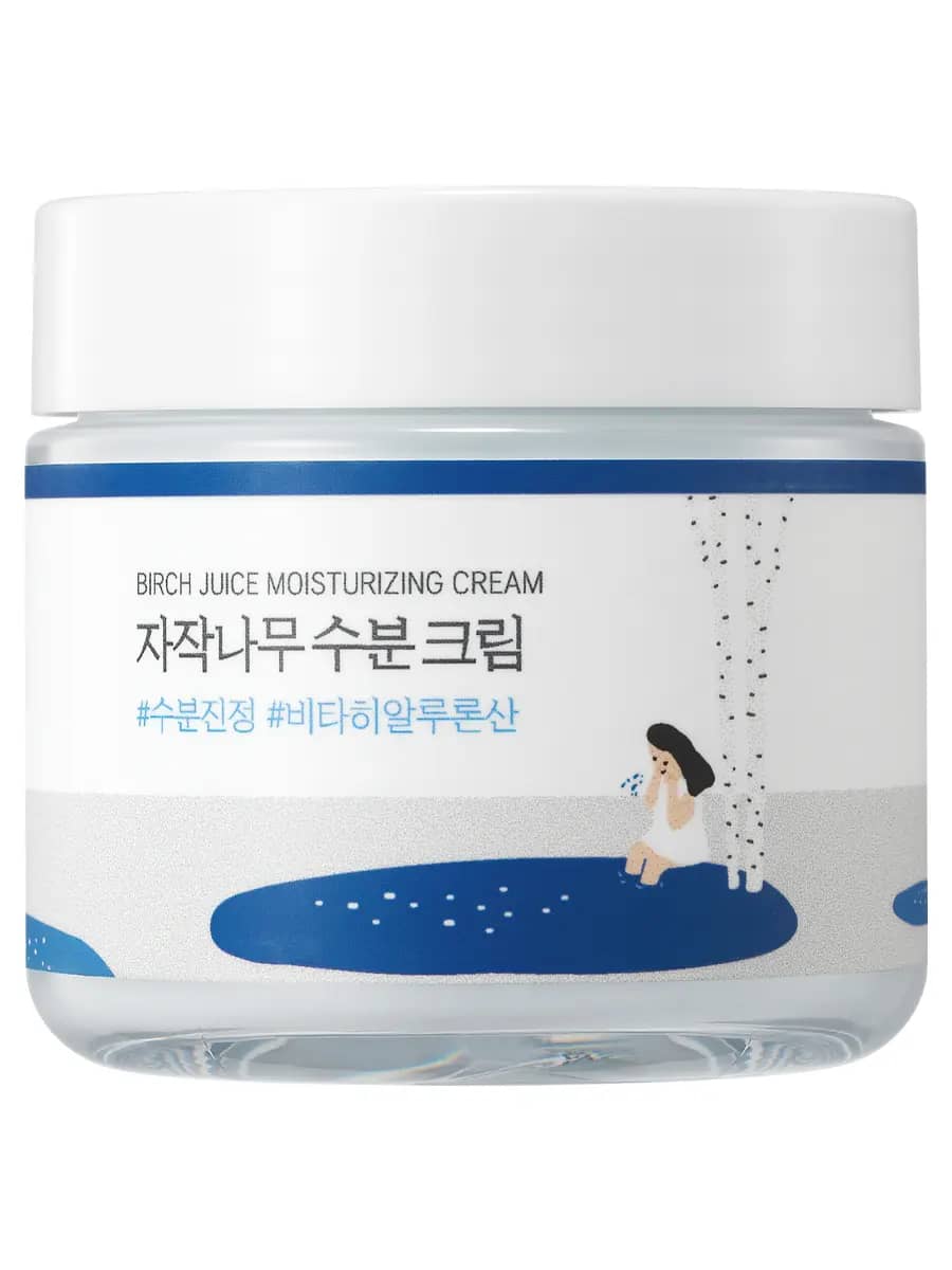 Round Lab Увлажняющий крем для чувствительной кожи с березовым соком Birch Juice Moisturizing Cream 80 мл