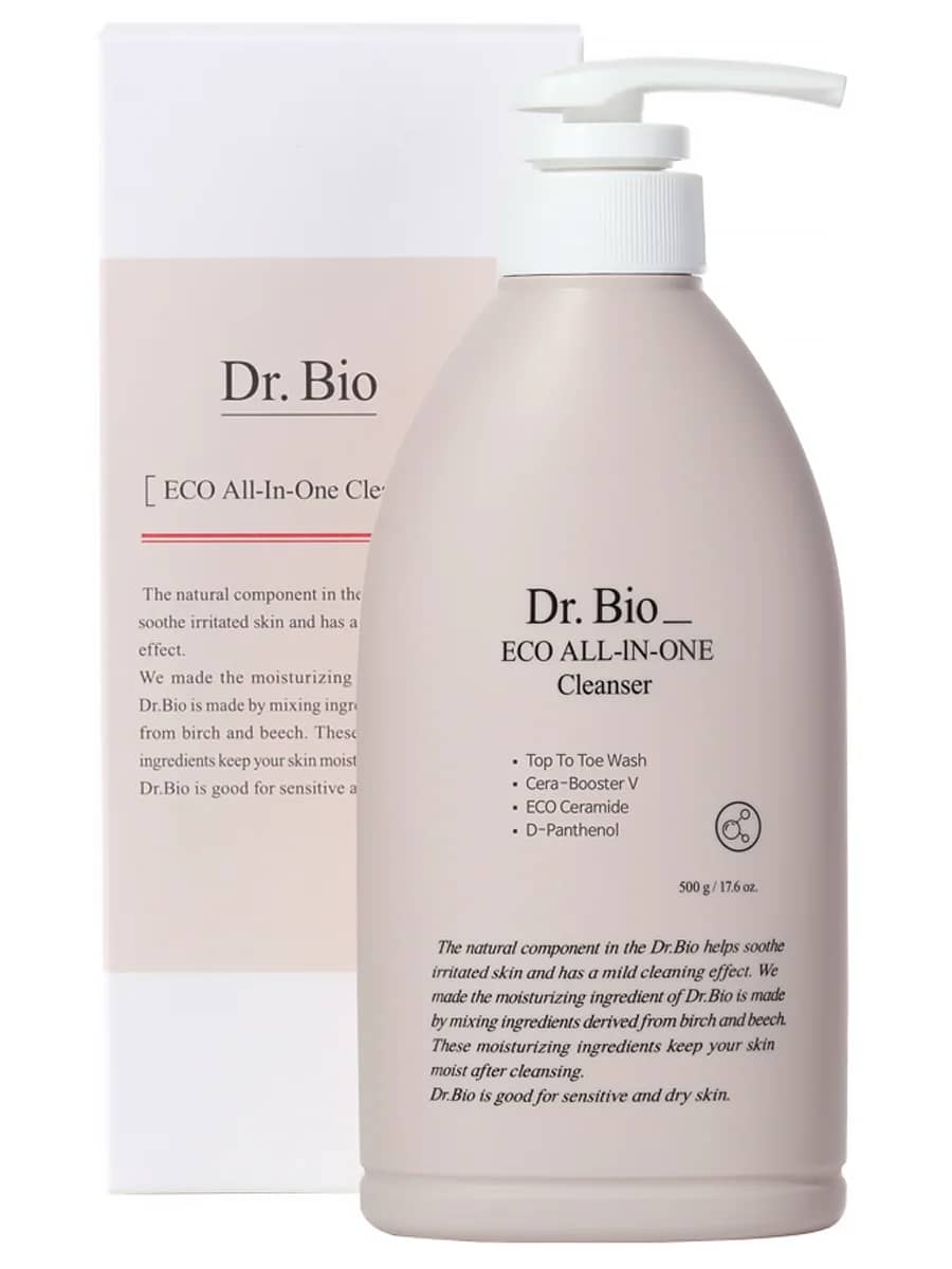 Dr. Bio Универсальный очищающий гель «Все-в-одном» Eco All-In-One Cleanser 500 мл