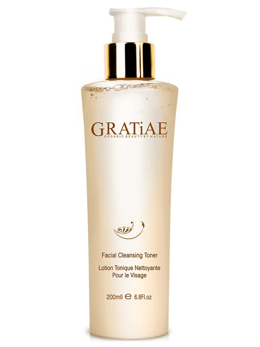 Gratiae Увлажняющий и отшелушивающий тонер для лица Facial Cleansing Toner 200 мл