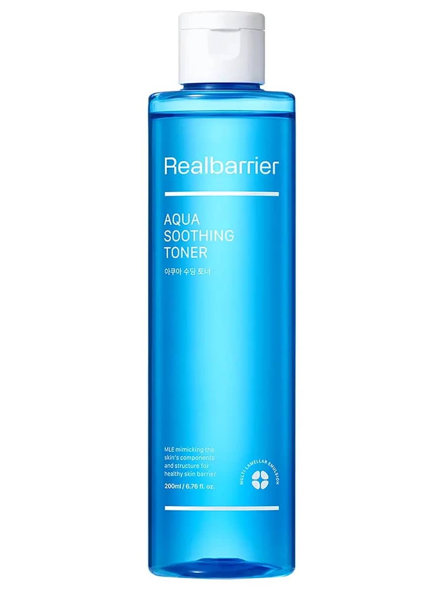 Real Barrier Успокаивающий тонер с охлаждающим действием Aqua Soothing Toner 200 мл