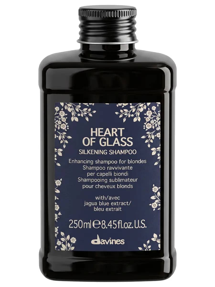 Davines Шампунь для сияния и бережного ухода за светлыми волосами Heart Of Glass Silkening Shampoo 250 мл