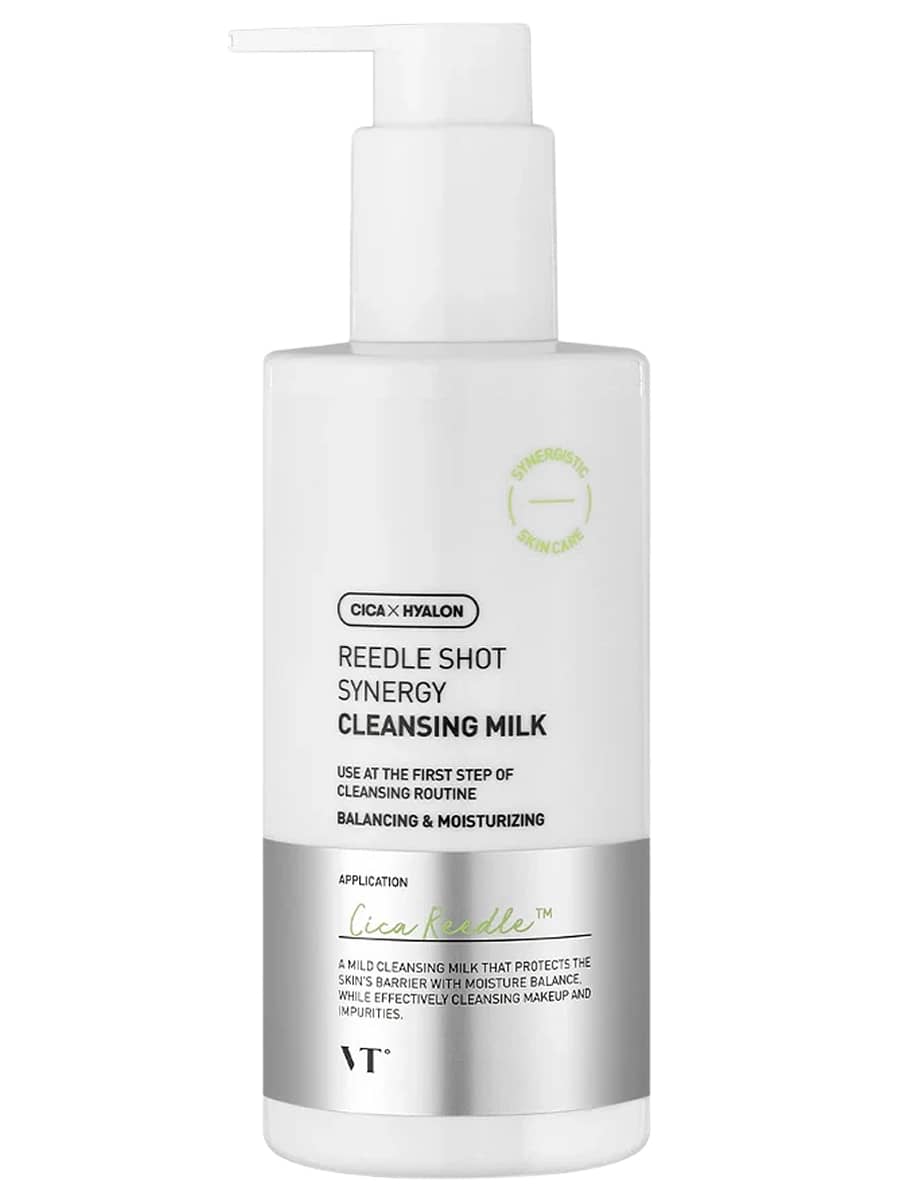 VT Cosmetics Очищающее молочко для лица с микроиглами Reedle Shot Synergy Cleansing Milk 200 мл