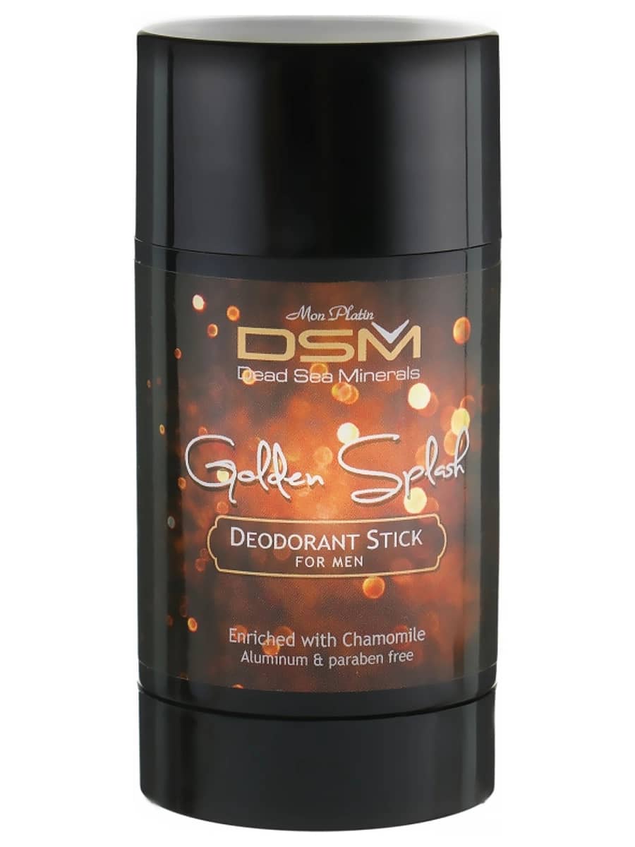 Mon Platin DSM Дезодорант для мужчин Golden Splash Deodorant Stick for Men 80мл