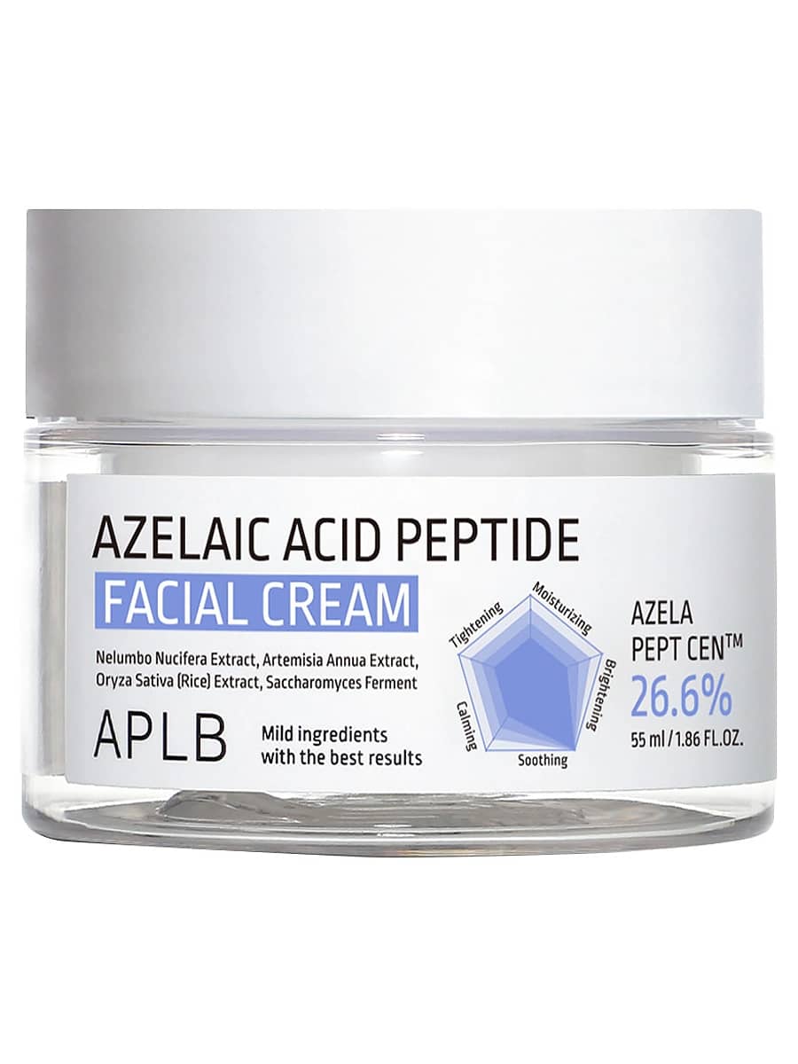 APLB Противовоспалительный крем с азелаиновой кислотой и пептидами Azelaic Acid Peptide Facial Cream 55 мл