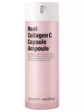 Meditime Коллагеновая сыворотка для сияния и упругости кожи NEO Real Collagen C Capsule Ampoule 33 мл