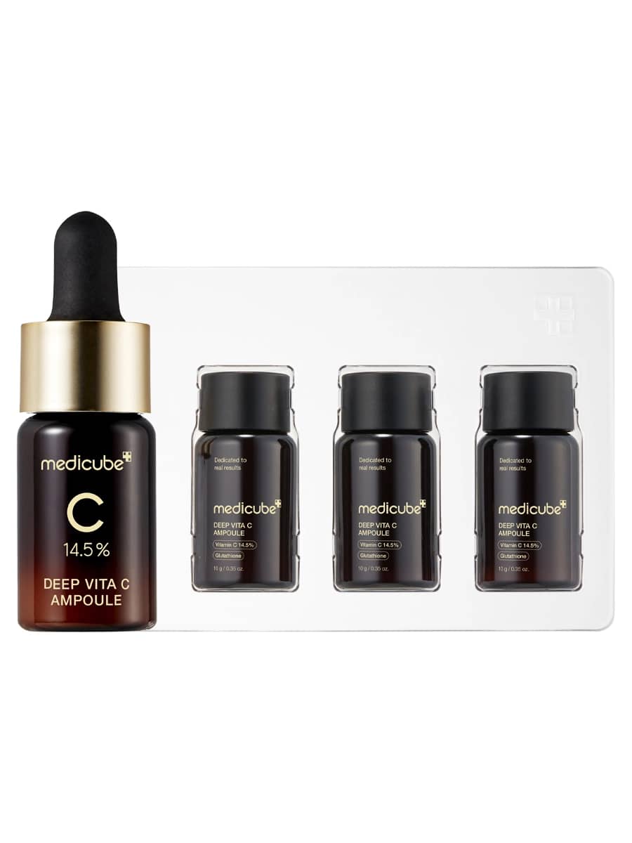 Medicube Концентрированная ампула с 14.5% витамина С против пигментации Deep Vita C Ampoule 2.0 10 гр х 3 шт