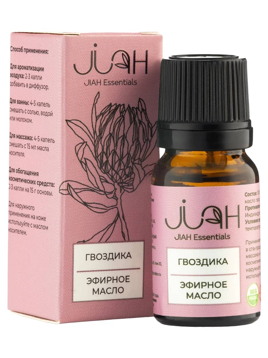 JIAH Essentials Эфирное масло «Гвоздика» 10 мл