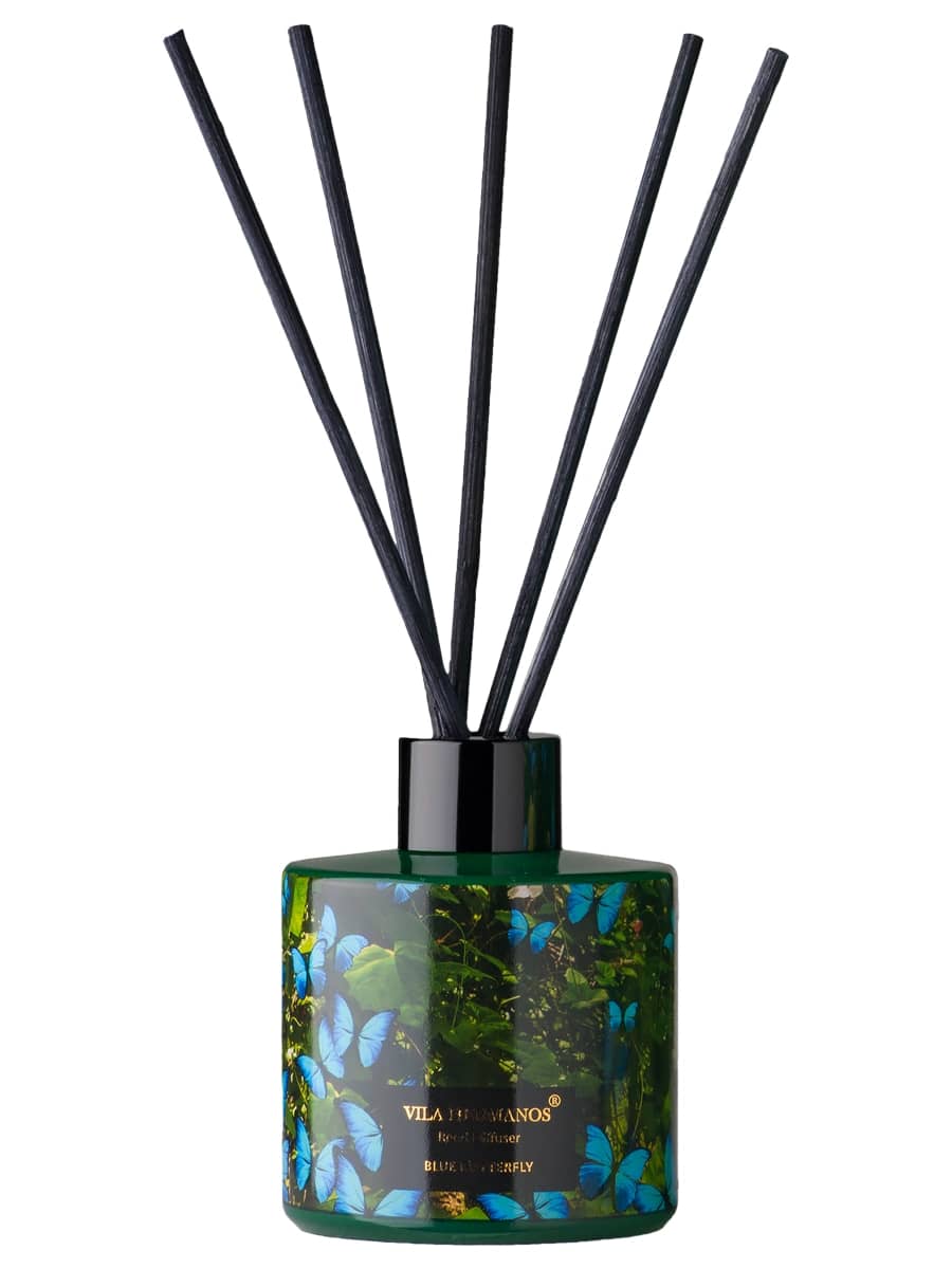 Vila Hermanos Ароматический диффузор «Базилик, листья томата, мандарин» Jungletopia Butterfly Diffuser 100 мл
