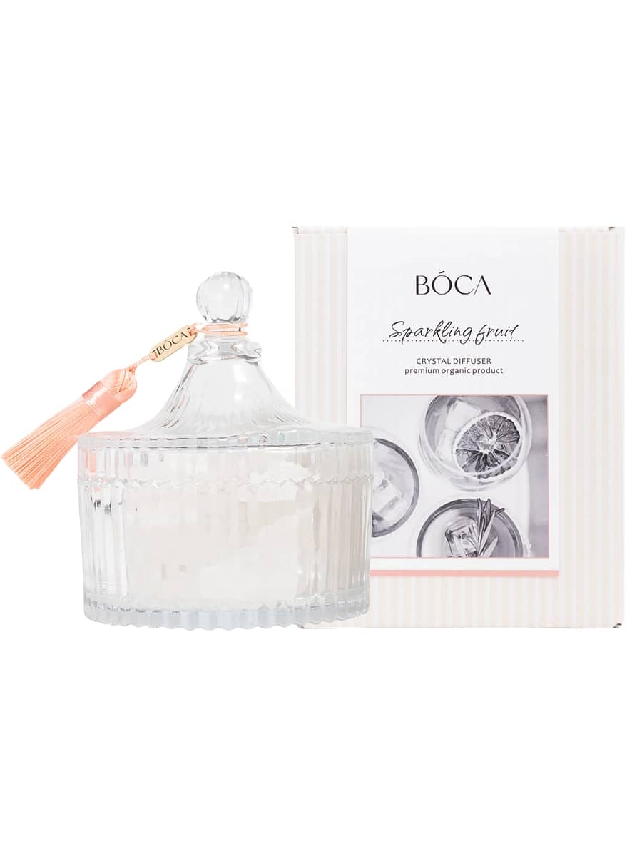 BOCA Аромадиффузор с кварцевыми камнями «Игристые фрукты» Sparkling Fruit Crystal Diffuser 900 гр