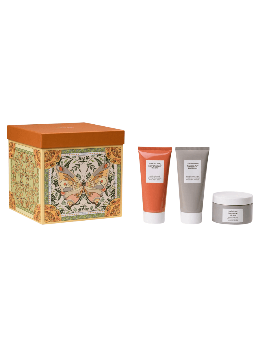 Comfort Zone Набор «Тайна гармонии»: гель для душа + скраб-пилинг + крем для тела Body Ritual Kit 200+200+180 мл