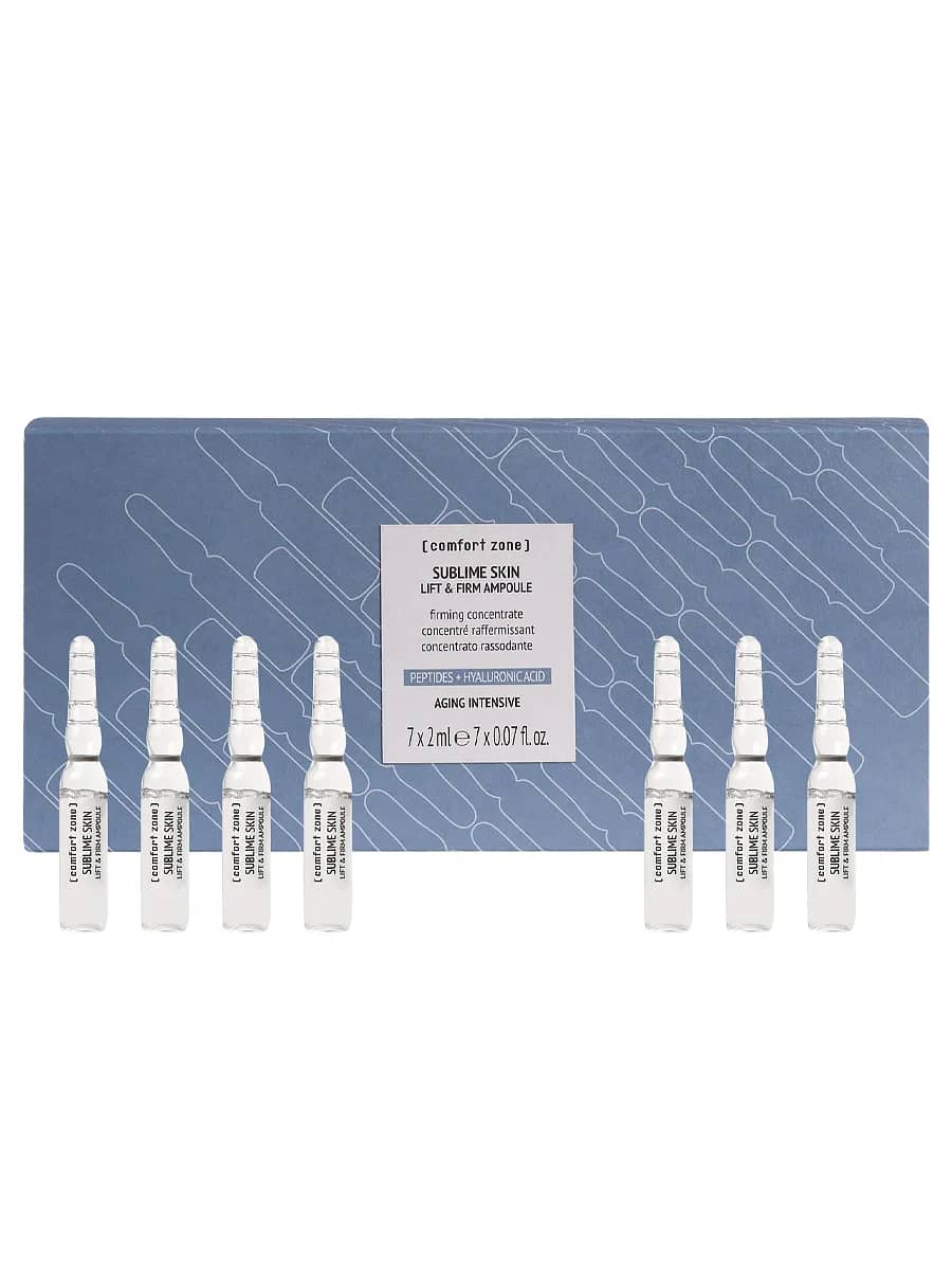 Comfort Zone Концентрированные ампулы для лифтинга и упругости Sublime Skin Lift&Firm Ampoule 2 мл х 7 шт
