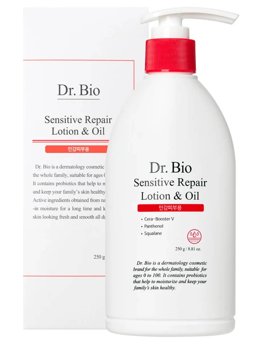 Dr. Bio Восстанавливающий лосьон-масло для чувствительной кожи Sensitive Repair Lotion&Oil 250 мл